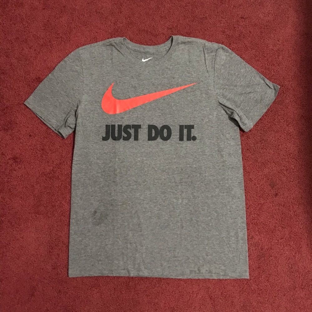Mens Nike Just Do It S/S Crew Neck Tee shirt